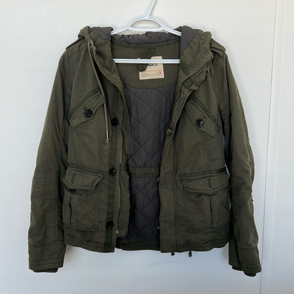 TNA Forrest Green Winter Fall Platoon Jacket - Picture 2 of 5